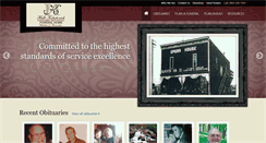 Desktop Screenshot of hall-kokotovichfuneralhome.com